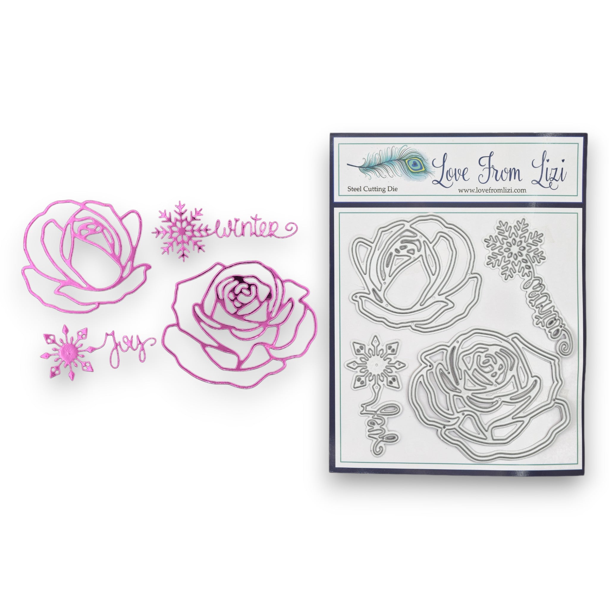Winter Rose - Steel Cutting Dies